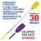 Shawshank Ledz Blazing LEDz Microfiber Duster 30 in. L 1 pk 702361 - alternate 2